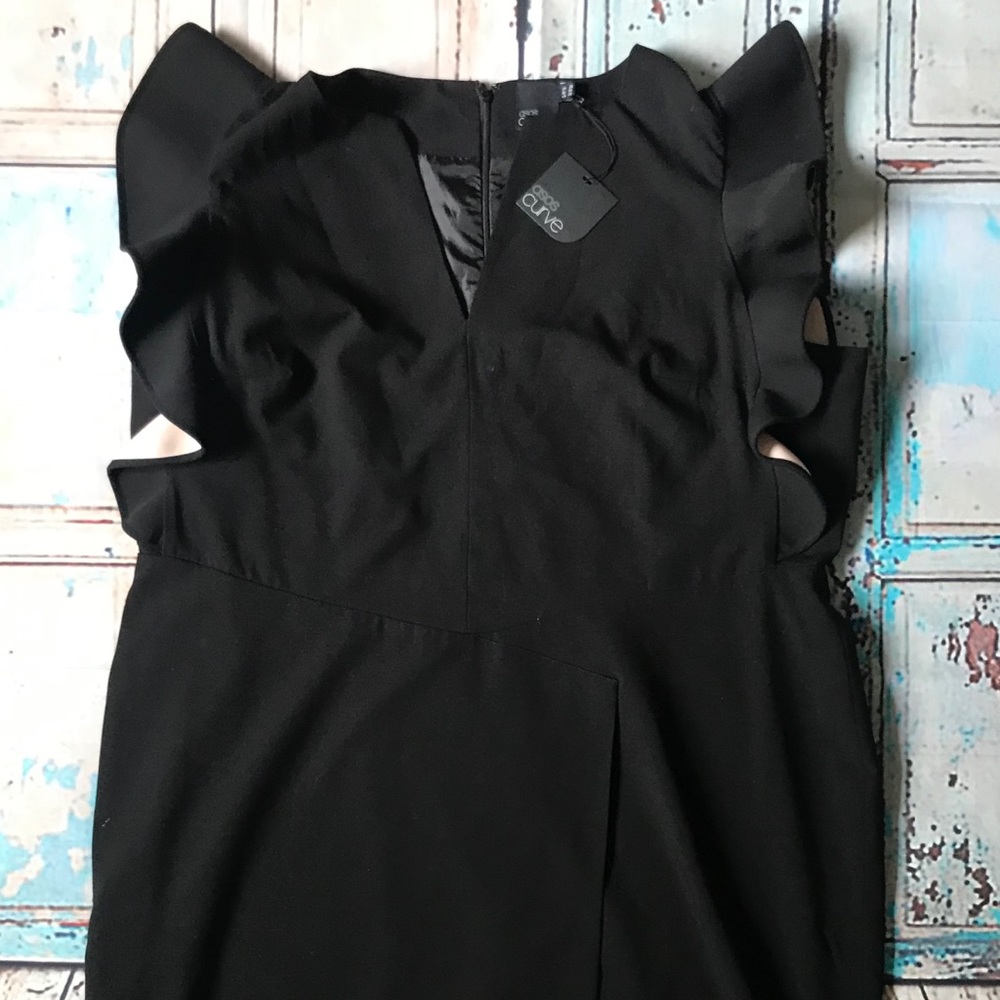 ASOS Curve black dress